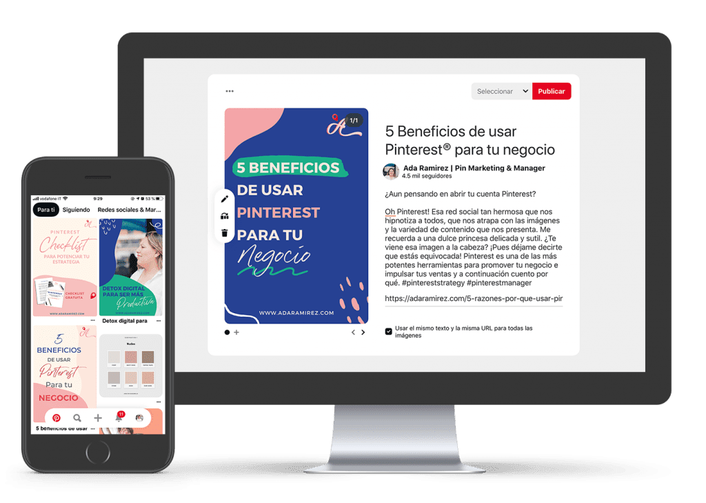 Mentoría Estratégica para Pinterest