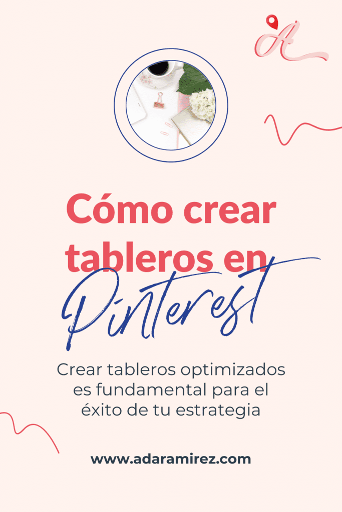 Crear tableros en Pinterest