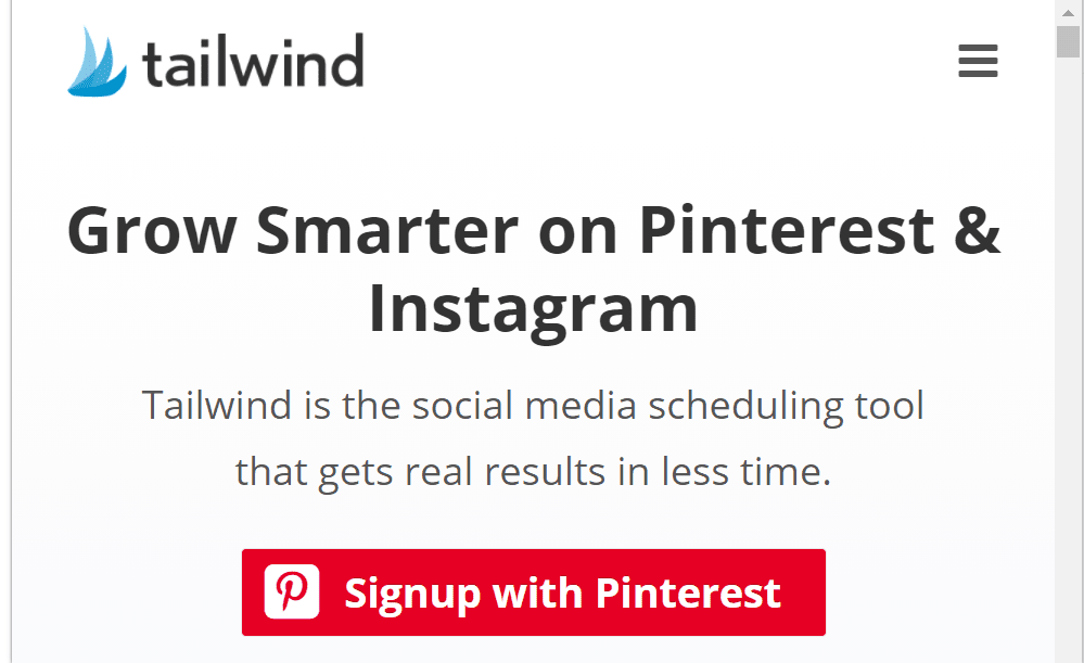 tailwind app