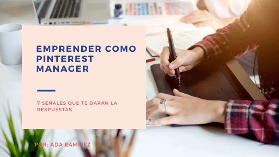 Emprender como pinterest manager