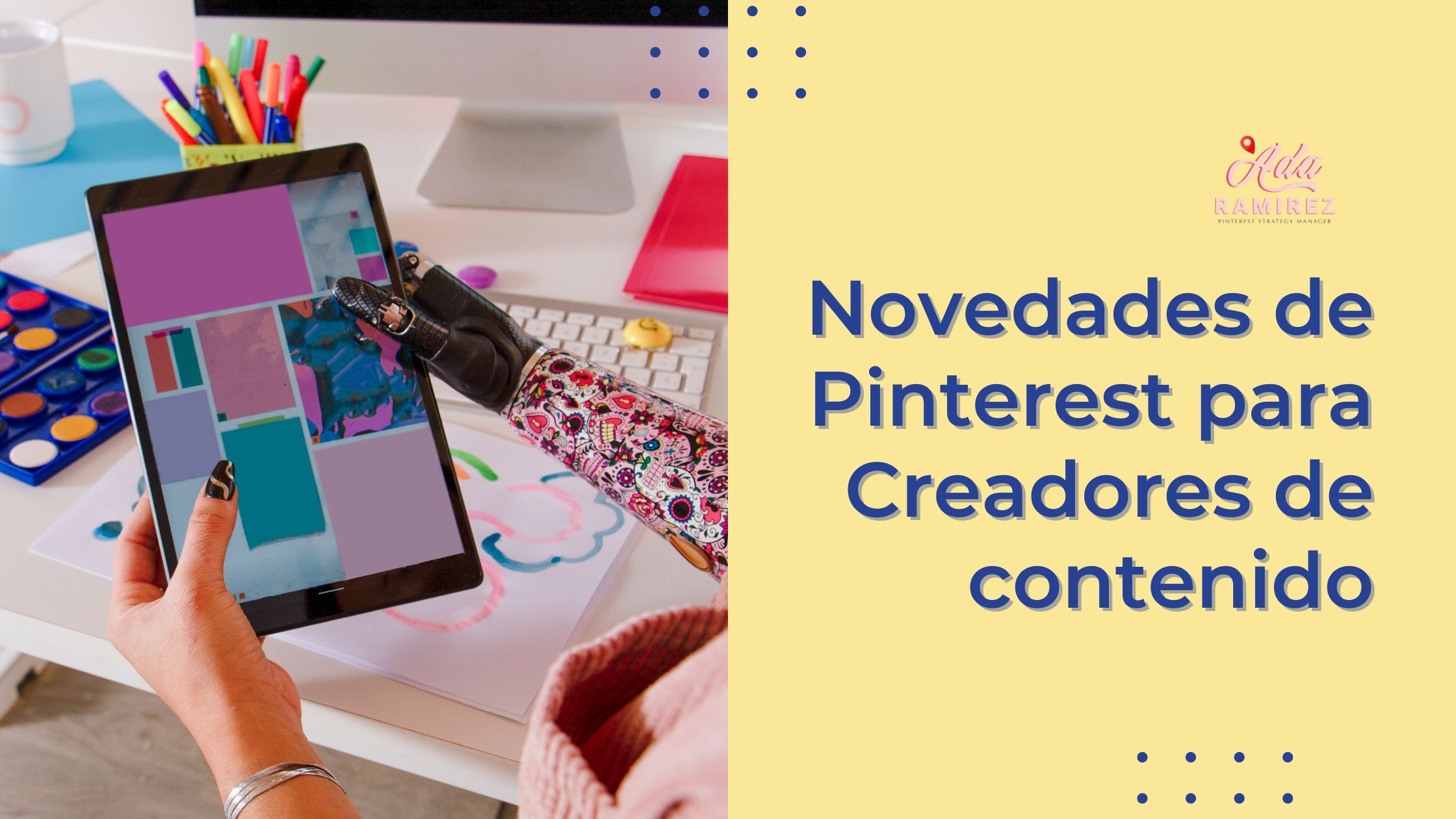 novedades en pinterest para los creadores de contenidos