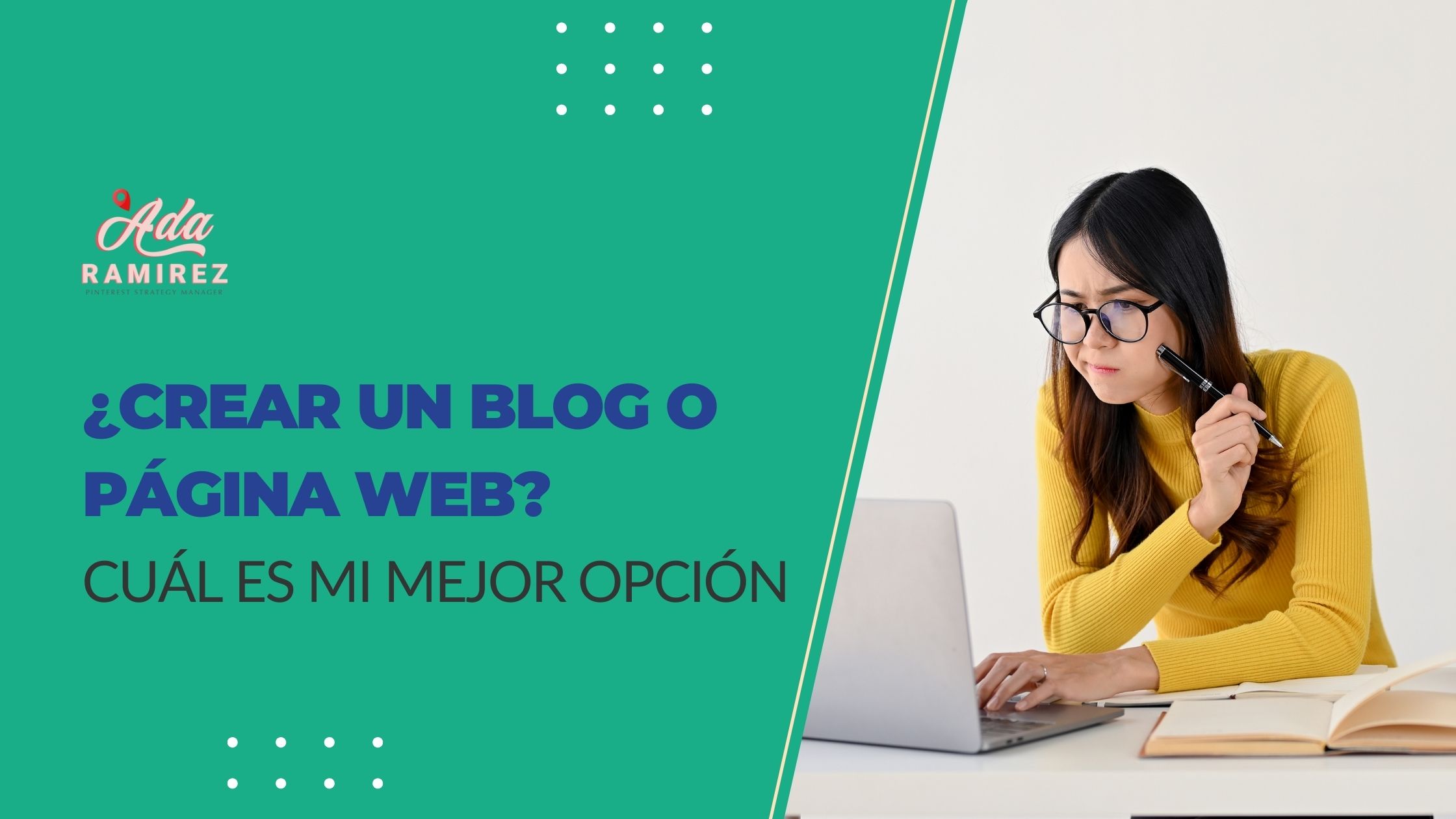 crear un post o pagina web cual es mi mejor opcion