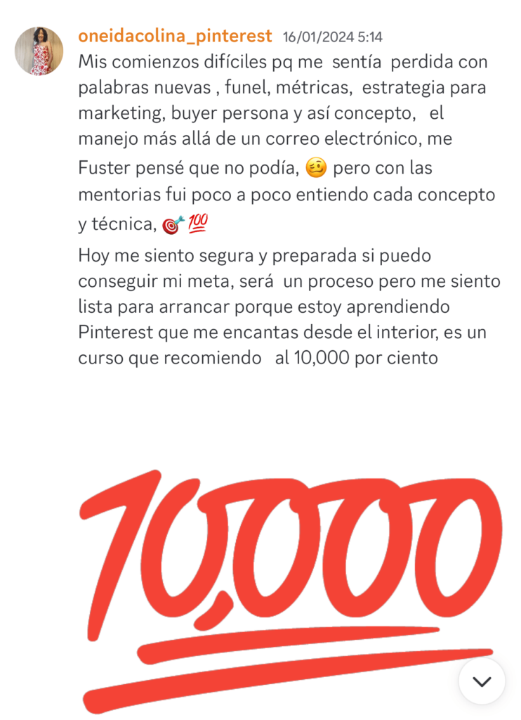 Reinvencion profesional como Pinterest MAnager