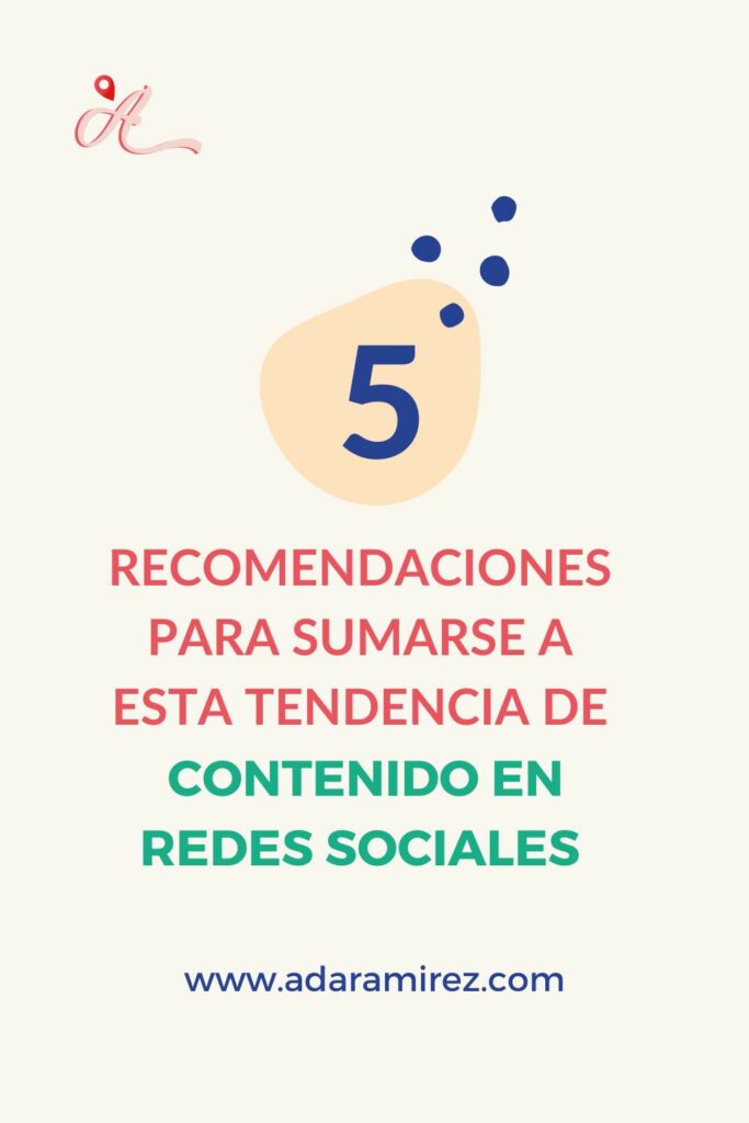 5 recomendaciones para sumarse al contenido en redes sociales