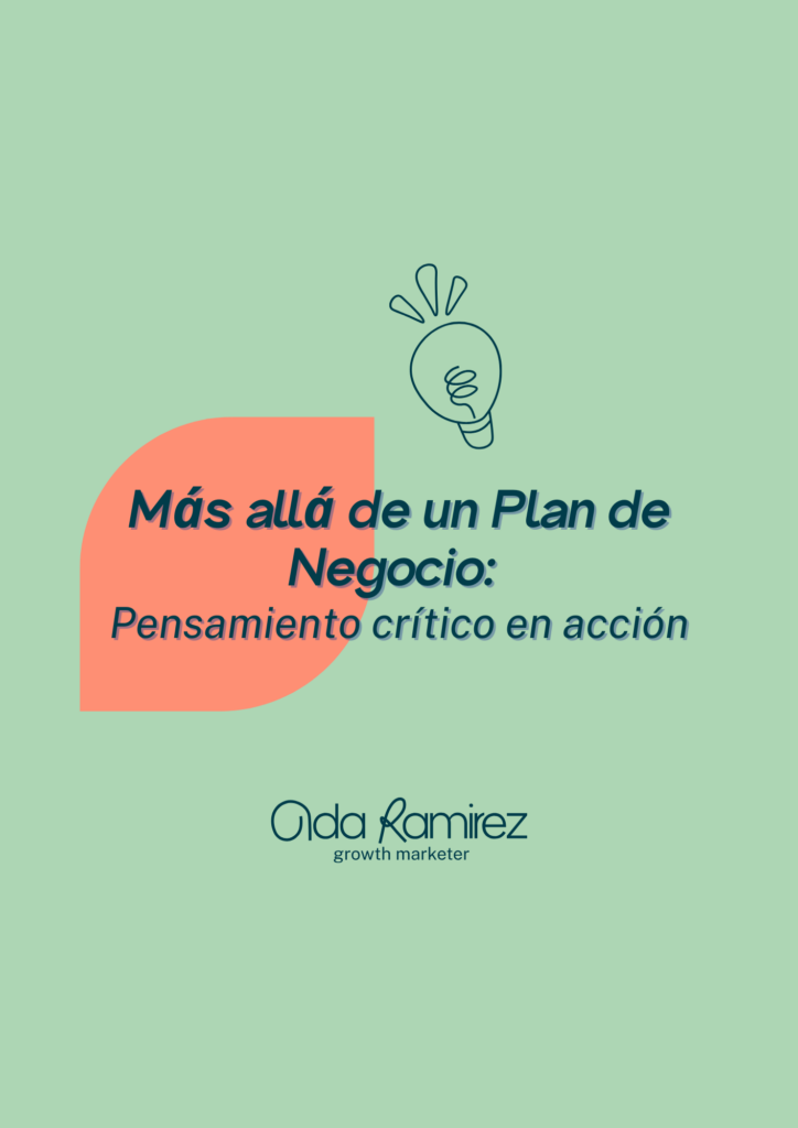 Más allá de un Plan de Negocio Pensamiento crítico en acción min