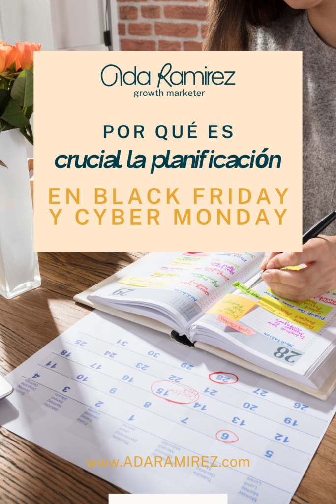 No dejes nada al azar. Con una planificación adecuada, conquistarás el Black Friday y Cyber Monday.