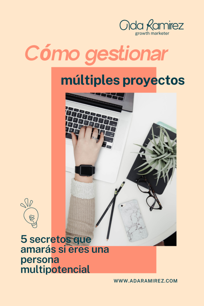 Gestion de proyectos para multipotenciales