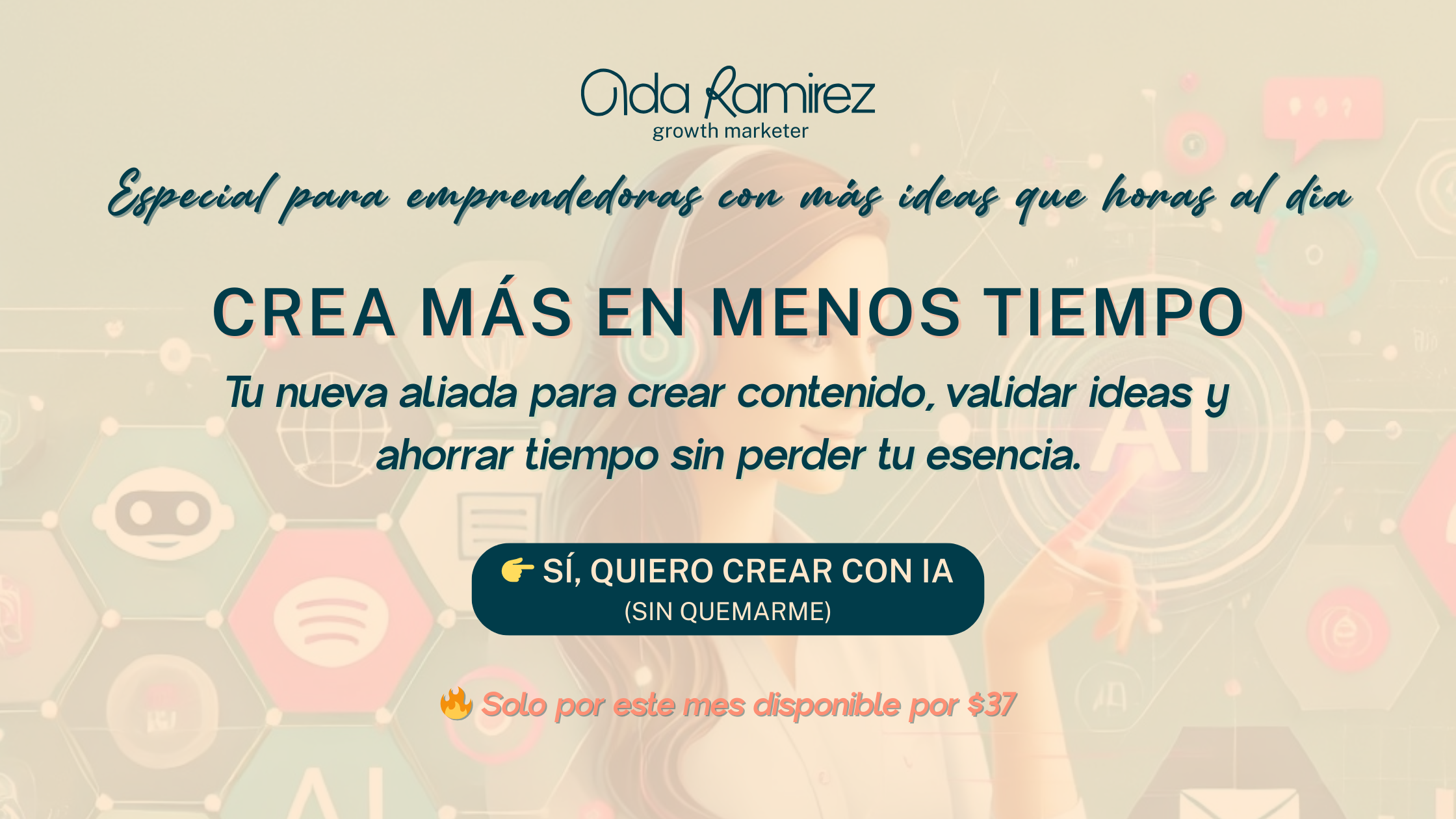 Curso IA para Emprendedoras - Ada Ramírez